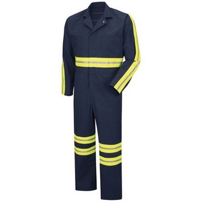 Red Kap® Enhanced Visibility Twill Action-Back Coverall