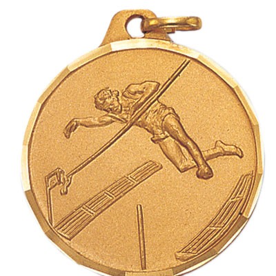 Track/Pole Vault E Series Die Struck Medal