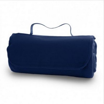 Roll-Up Blanket - Navy Blue