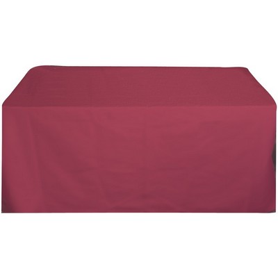 4' Fitted Table Cover (Sublimated Front Panel)