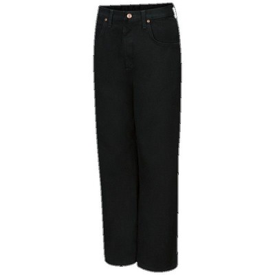 Red Kap™ Men's Relaxed Fit Jean - Black Prewashed