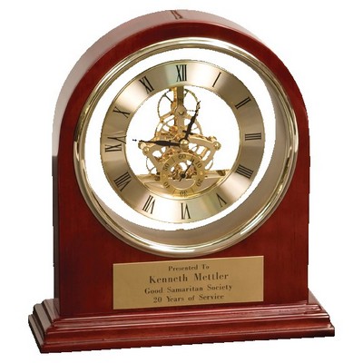 Grand Piano Arch Clock 9"H