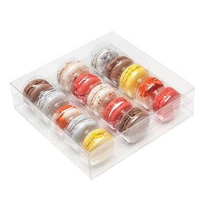 15 French Macaroon Box Set (7 11/16"x2"x7 1/2")