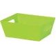 Small Solid Lime Gift Basket Market Tray