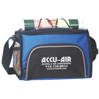 Small Picnic Cooler - mini cooler bag - blue cooler bag