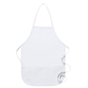 XL Child Two Pocket Bib Apron - Made in USA