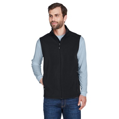 CORE 365 Men's Cruise Two-Layer Fleece Bonded Soft Shell Vest