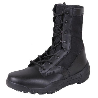 Black V-Max 8" Lightweight Tactical Boot