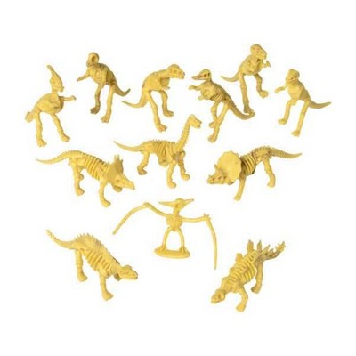 Skeleton Dinosaur Figures - Assorted, 3.5 (Case of 15)