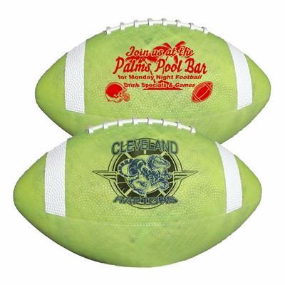 10½" Small Glow-in-Dark Rubber Football