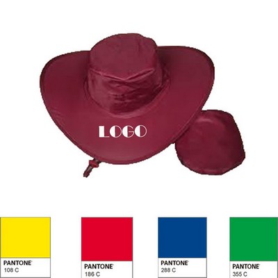 Foldable Nylon Cowboy Hat