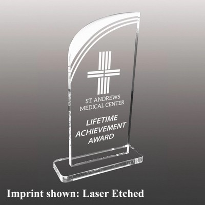 Acrylic Stock Awards - Laser Etched