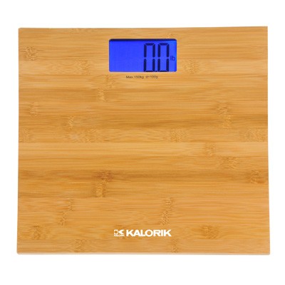 Electronic Bamboo Bathroom Scale