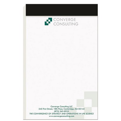 30 Sheet Full Color Legal Pads (5" x 8")