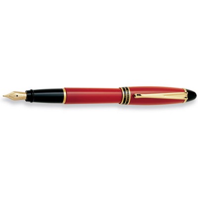 Luxury Line,Aurora Ipsilon Resin Red Fountain Pen