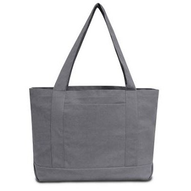 Liberty Bags® Seaside Cotton Pigment Dyed Boat Tote