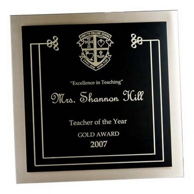 Metal Award Plaque or Sign -Up to 20 sq.in.