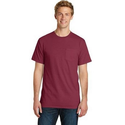 Port & Company® Beach Wash® Garment-Dyed Pocket Tee