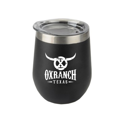 12 Oz. Veneto Stainless Steel Wine Tumbler