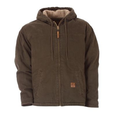 Berne® Washed Hooded Work Coat