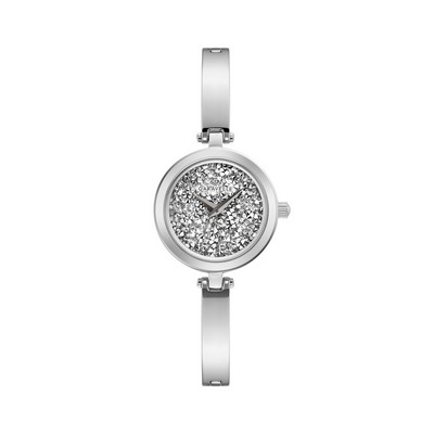 Caravelle Ladies Mini Crystal Rock Bangle