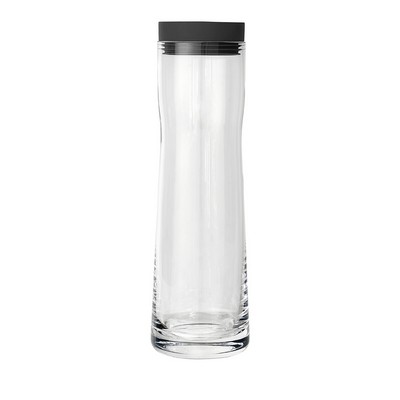 Blomus Splash Water Carafe w/Magnet Charcoal Lid