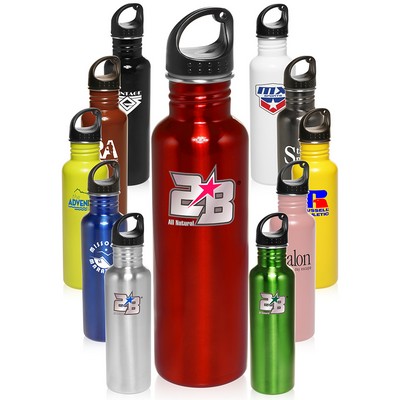 Go Sports 26oz Stainless Steel sports water Bottle