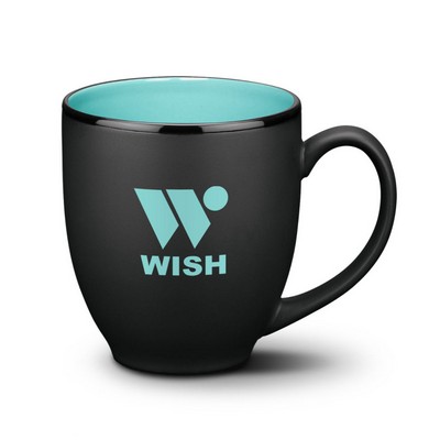 Dereham Mug - 16oz Black/Aqua