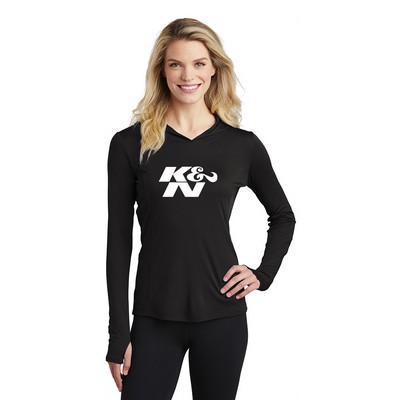 Sport-Tek ® Ladies PosiCharge ® Competitor ™ Hooded Pullover