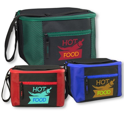 Aluminum Foil Insulated Lunch Cooler Bag (9" x 8")