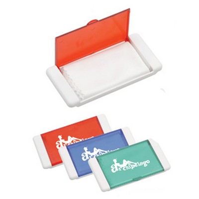 Microfiber Cloth in Plastic Case (Shorter Prod Time)