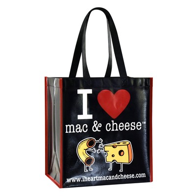 Custom 135g Laminated Non-Woven PP Tote Bag 12"x13"x8"