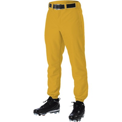 Youth Double Knit Polyester Baseball Pants