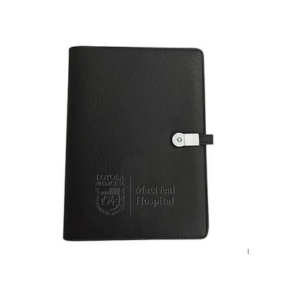 Oxnard Power Book Power Bank USB Drive Padfolio Combo