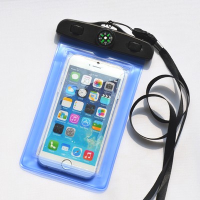 Waterproof Bag w/Compass for 5.5'' Smart Phone