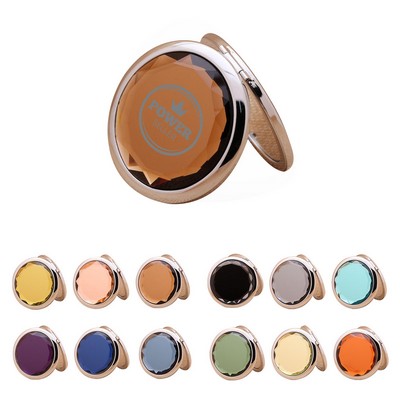 Round Shape Foldable Cosmetic Mirror