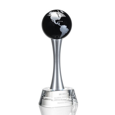 Willshire Globe Award - (S) Optical/Black 9¾"