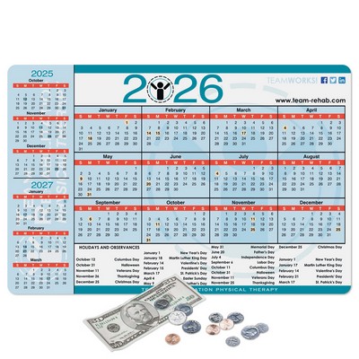 Vynex® DuraTec® Calendar Counter Mat-10"x15"x1/8"