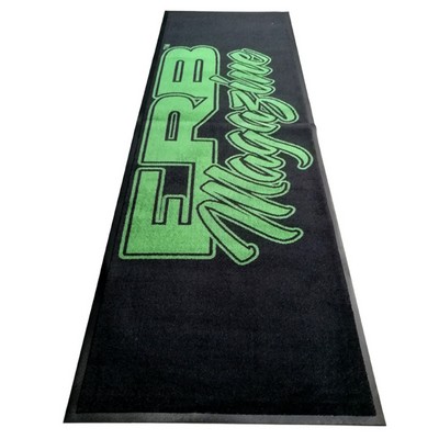 High-End Logo Mat 5X10 (ft) In/Outdoor Commercial Grade with Anti-Slip Feature