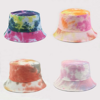 Bucket Hat Unisex Cotton Reversible Printed Outdoor Sun Hat