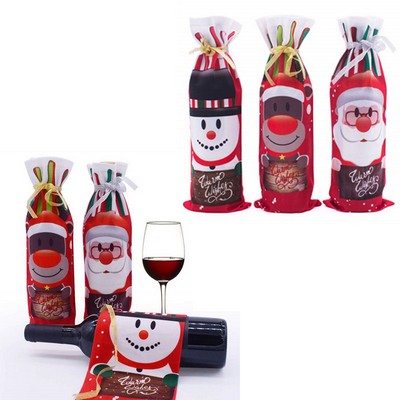 Christmas Wine Bottle Bag