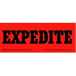 Expedite Matte Paper Labels - 1" x 2.5"