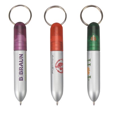 Plantagenet-27 Plastic Pen with Key Chain