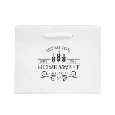 Small Soft Touch Laminated Paper Euro Tote