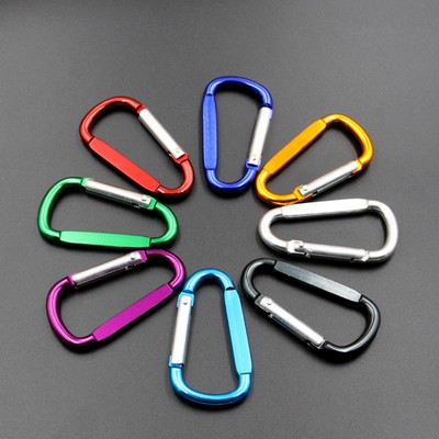 Aluminum Carabiner D Ring