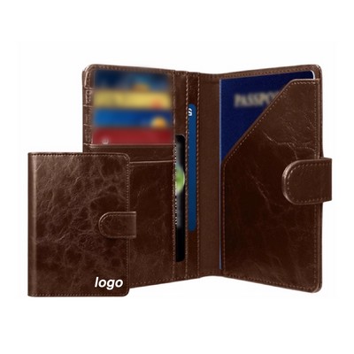 PU Passport Wallet