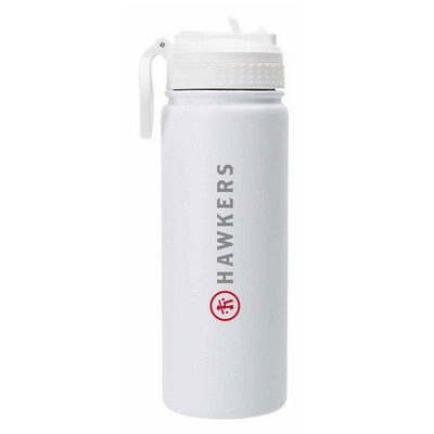 18 Oz. The Travelor Stainless Steel Vacuum Bottle