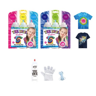 3 Colors Tie-dye DIY Kit