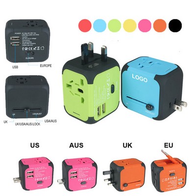 Multi Travel USB Adapter Plug