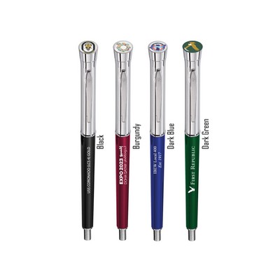 Monogram Collection - Garland® USA Made Mechanical Pencil | Gloss Barrel | Chrome Cap & Accents